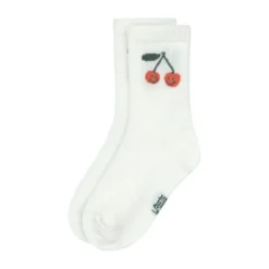 Lässig Tennis Socks GOTS - 3-pack - Cherry - Maat 19-22> Sokjes