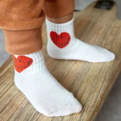 Lässig Tennis Socks GOTS Little Gang Smile 23-26 3pcs> Sokjes