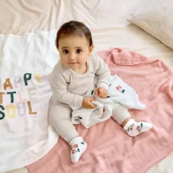 Lässig Terry Socks GOTS - 3-pack - Cherry Peach - Maat 12-14><noscript><img width=