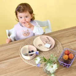 Lässig Tiny Team Cat Bord - Siliconen - Roze><noscript><img width=