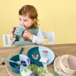 Lässig Tiny Team Cat Bord - Siliconen - Roze><noscript><img width=