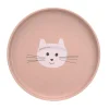 Lässig Tiny Team Cat Bord - PP/Cellulose - Roze> Bordjes
