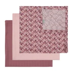 Luma Monddoek Hydrofiel Flowerfever 3-Pack><noscript><img width=