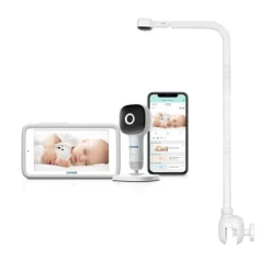 Luvion Grand Elite 4 Connect Crib black + Luvion Crib Mount Black> Pmr Babyfoons|Wifi Babyfoons