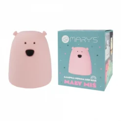 Mary's Led Lamp Bear Large - Pink><noscript><img width=