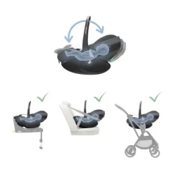 Maxi-Cosi Fame Kinderwagen 2-in-1 - Twillic Truffle><noscript><img width=