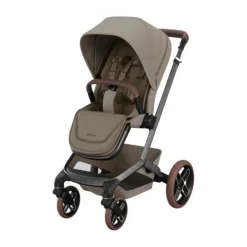 Maxi-Cosi Fame Kinderwagen 2-in-1 | Autostoel Pebble 360 Pro2 - Twillic Truffle> Wandelwagens|Complete Kinderwagens