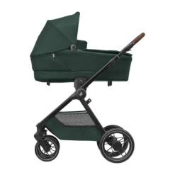 Maxi-Cosi Kinderwagen - Oxford Plus - Twillic Graphite (Dark Frame + Brown Leather)><noscript><img width=
