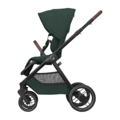 Maxi-Cosi Kinderwagen - Oxford Plus - Twillic Graphite (Dark Frame + Brown Leather)><noscript><img width=