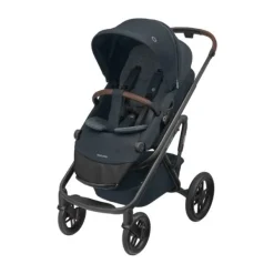 Maxi-Cosi Lila XP Plus Essential Graphite (Black Frame & Brown Leather)> Wandelwagens|Complete Kinderwagens