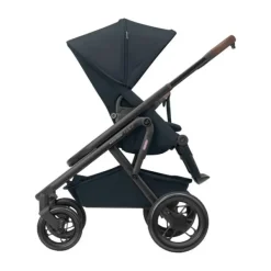 Maxi-Cosi Lila XP Plus Essential Graphite (Black Frame & Brown Leather)> Wandelwagens|Complete Kinderwagens