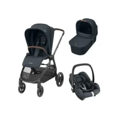 Maxi-Cosi Street+ Trio Essential Graphite (Black Frame + Brown Leather)><noscript><img width=