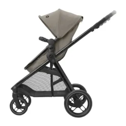 Maxi-Cosi Zelia3 Luxe Twillic Truffle (Black glossy frame & Black Leather)><noscript><img width=