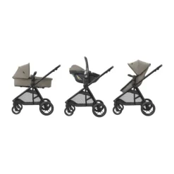 Maxi-Cosi Zelia3 Luxe Twillic Truffle (Black glossy frame & Black Leather)><noscript><img width=