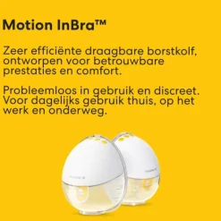 Medela Borstkolf - Motion InBra™ - Dubbelzijdig Elektrisch><noscript><img width=