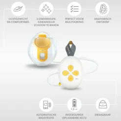 Medela Borstkolf Elektrisch Solo Hands-Free><noscript><img width=