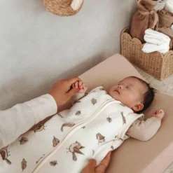 Meyco Baby Aankleedkussenhoes Badstof Uni Taupe 50 x 70 cm><noscript><img width=