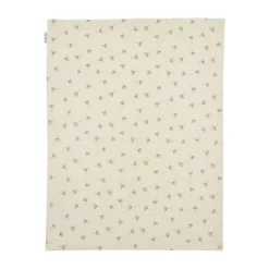 Meyco Baby Gingko Wiegdeken - 75 x 100 cm - Pre-Washed hydrofiel - Soft Sand> Wiegdekens