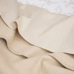 Meyco Baby Ledikantdeken Geweven Uni Sand 100 x 150 cm><noscript><img width=