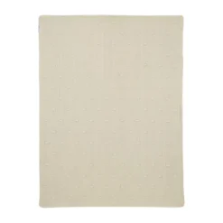 Meyco Baby Ledikantdeken Teddy Knots Soft Sand 100 x 150 cm> Ledikantdekens