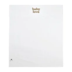 Meyco Baby Ledikantlaken Baby Love Sand Melange 100 x 150 cm> Ledikantlakens