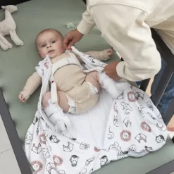 Meyco Baby Slaapzak Heupdysplasie Animal Multicolour 70 cm><noscript><img width=