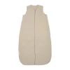 Meyco Baby Slaapzak Hydrofiel Gevoerd Uni Pre-Washed Sand 110 cm> 4-Seizoenen Slaapzakken