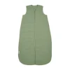 Meyco Baby Slaapzak Hydrofiel Gevoerd Uni Pre-Washed Olive Green 70 cm> 4-Seizoenen Slaapzakken