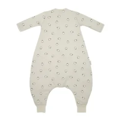 Meyco Baby Slaapzak Jumper Winter Penguin Soft Sand 104 cm> Winter Slaapzakken|4-Seizoenen Slaapzakken