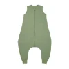 Meyco Baby Slaapzak Jumper Winter Hydrofiel Uni Pre-Washed Olive Green 104 cm> 4-Seizoenen Slaapzakken|Winter Slaapzakken