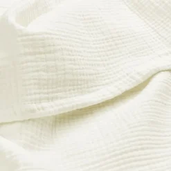 Meyco Baby Uni Wieglaken - Pre-Washed Hydrofiel - 75 x 100 cm - Soft Olive><noscript><img width=