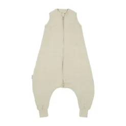 Meyco Baby Uni Zomer Slaapoverall Jumper - 104 cm - Pre-Washed Hydrofiel - Sand><noscript><img width=