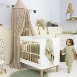 Meyco Baby Uni Zomer Slaapoverall Jumper - 80 cm - Pre-Washed Hydrofiel - Sand><noscript><img width=