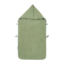 Meyco Baby Voetenzak - 40 x 82 cm Teddy - Olive Green> Accessoires Autostoel