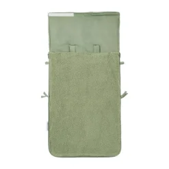 Meyco Baby Voetenzak - 40 x 82 cm Teddy - Olive Green> Accessoires Autostoel