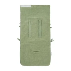 Meyco Baby Voetenzak - 40 x 82 cm Teddy - Olive Green><noscript><img width=