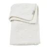 Meyco Baby Wiegdeken Teddy Knots Offwhite 75 x 100 cm> Wiegdekens