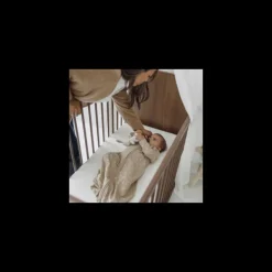 Meyco Bear Slaapzak Met Vaste Mouw Rond – 70 cm – Jersey – Sand><noscript><img width=