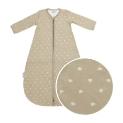 Meyco Bear Slaapzak Met Vaste Mouw Rond – 70 cm – Jersey – Sand><noscript><img width=