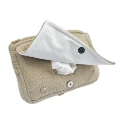 Meyco Billendoekjesetui Mini Knots Sand> Billendoekjes Boxen