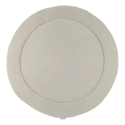 Meyco Boxkleed Rond Basic Knit Sand Melange 95 cm> 4-Seizoenen Slaapzakken|Winter Slaapzakken