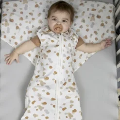 Meyco Cocoon Inbakerslaapzak Stains Sand 70 cm><noscript><img width=