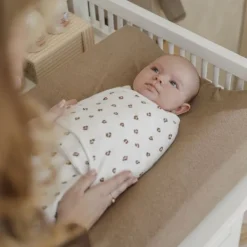 Meyco Inbakerdoek - 2 Stuks - 0-3 Maanden - Forest Animals Sand><noscript><img width=