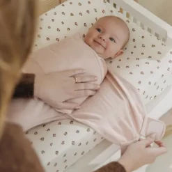 Meyco Inbakerdoek - 2 Stuks - 0-3 Maanden - Forest Animals Sand><noscript><img width=