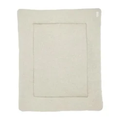 Meyco Ledikantdeken Knit Basic Sand Melange 100x150cm><noscript><img width=