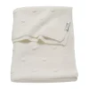 Meyco Ledikantdeken Knots Offwhite 100 x 150 cm> Ledikantdekens