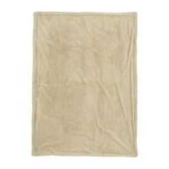 Meyco Ledikantdeken Mini Knots Sand Teddy 100x150cm><noscript><img width=