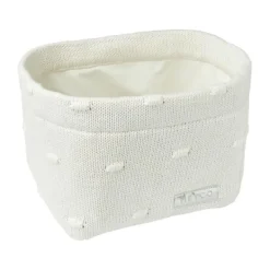 Meyco Mandje Medium Knots Offwhite> Accessoires Wiegen|Hoeslakens
