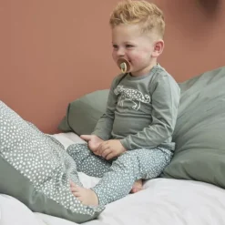 Meyco Pyjama Cheetah Forestgreen mt.50/56 2-Pack><noscript><img width=