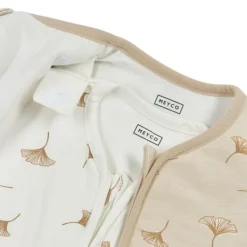 Meyco Slaapzak 4-Seizoenen Deluxe - One Size - Jersey - Ginkgo - Soft Sand><noscript><img width=